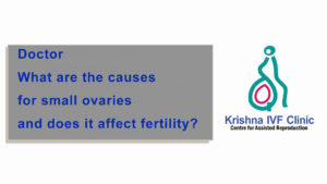What-are-the-causes-for-small-ovaries-and-does-it-affect-fertility
