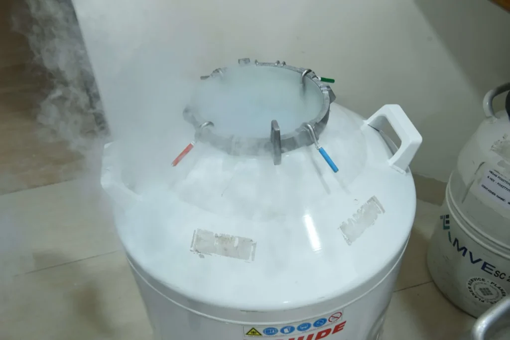 sperm cryopreservation laboratory